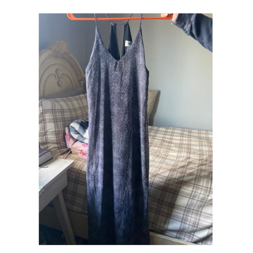 Old Navy Black and White Patterned Dress